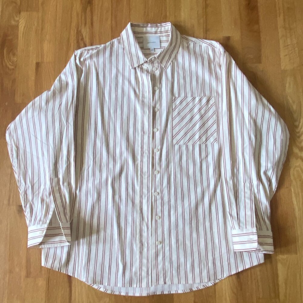 Reformation Eli Oversized Shirt (XS)